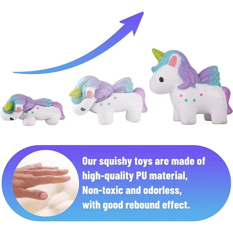 Colourful Unicorn Squishy Doll Ace South Africa