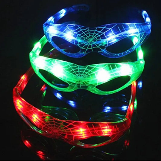 Cartoon LED Flashing Glasses Ace South Africa