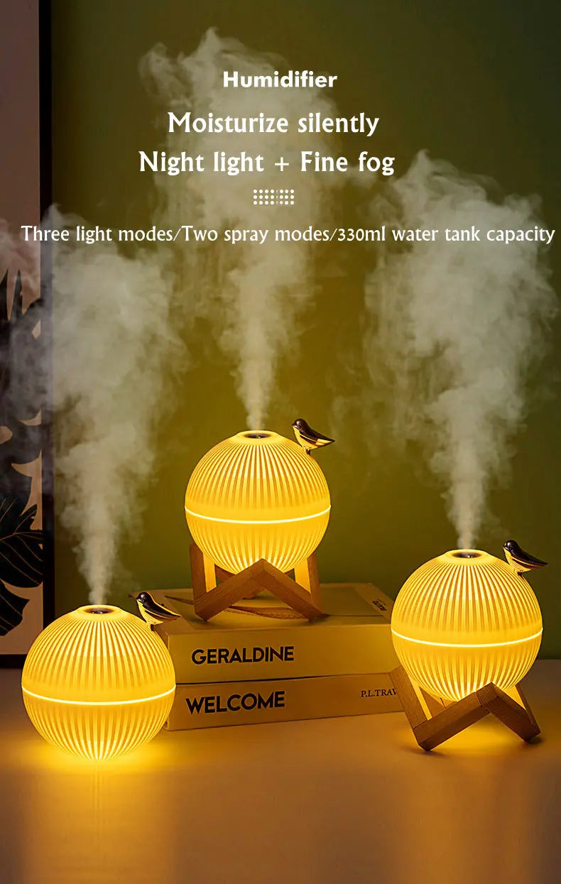 Ace Ultrasonic Air Humidifier with Warm LED Lamp Ace South Africa