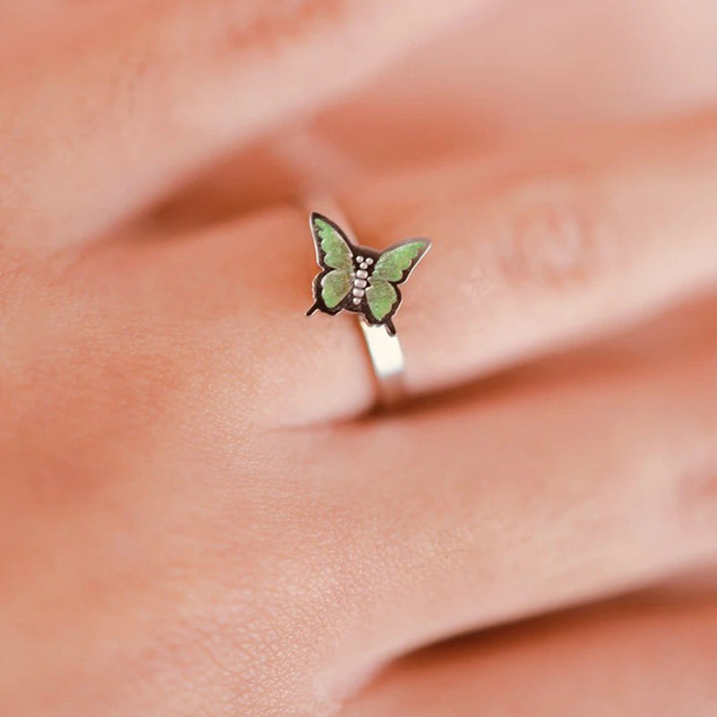 Ace South Africa Resizable Butterfly Anxiety Rings