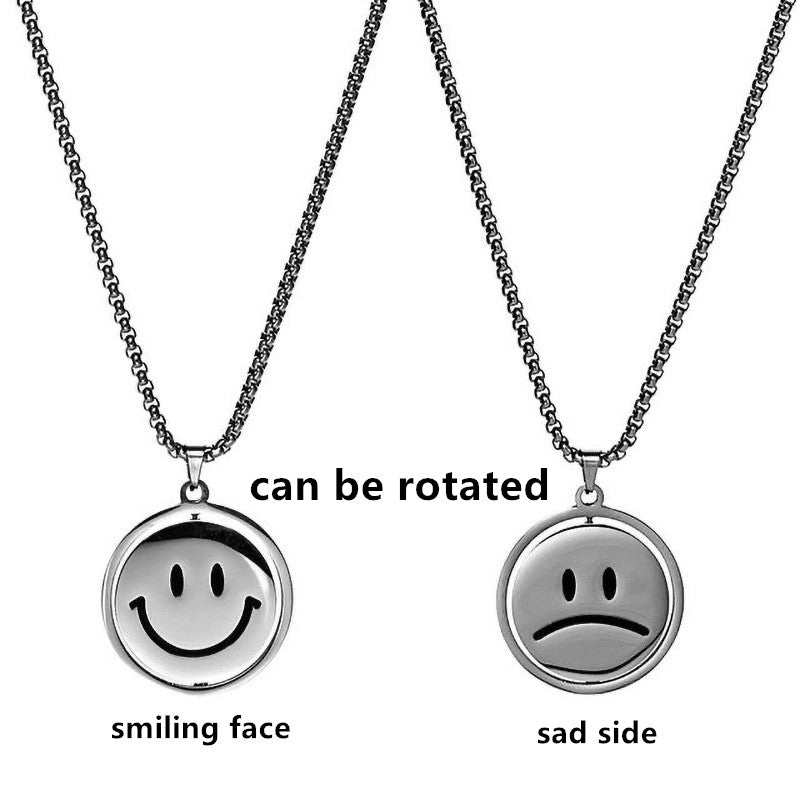 Ace Smile Mood Face Rotatable Pendant Ace South Africa