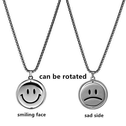 Ace Smile Mood Face Rotatable Pendant Ace South Africa