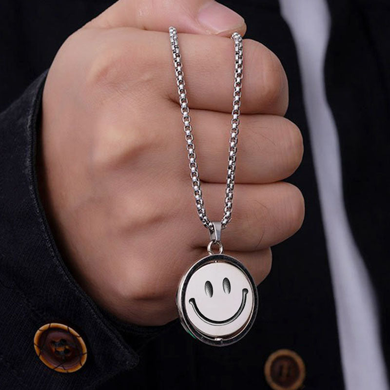 Ace Smile Mood Face Rotatable Pendant Ace South Africa