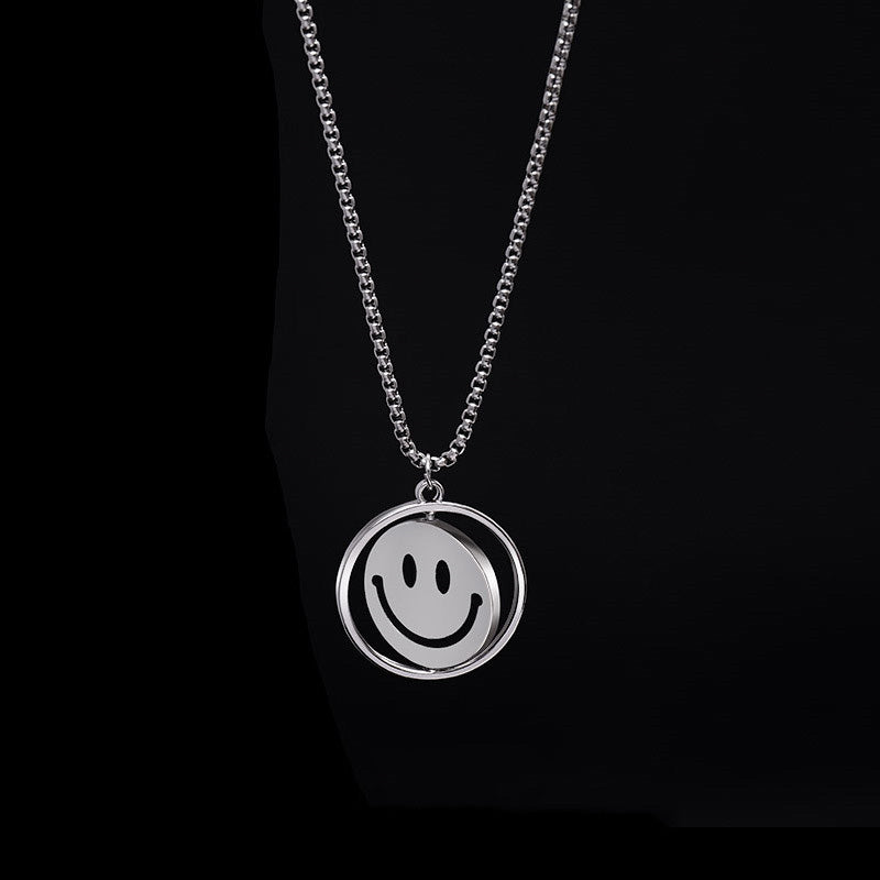 Ace Smile Mood Face Rotatable Pendant Ace South Africa