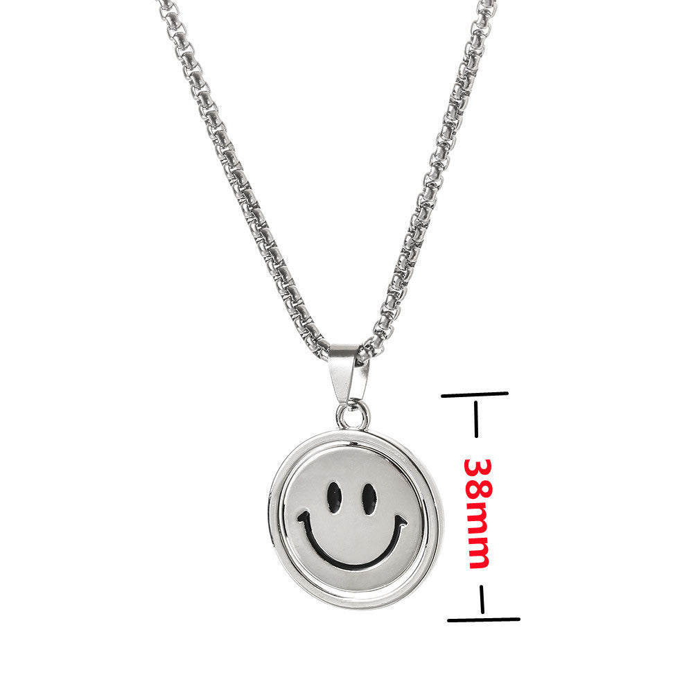 Ace Smile Mood Face Rotatable Pendant Ace South Africa